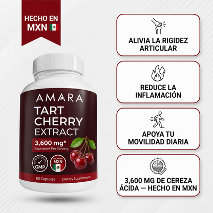 Amara Cápsulas Extracto de Cereza