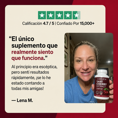 Amara Cápsulas Extracto de Cereza