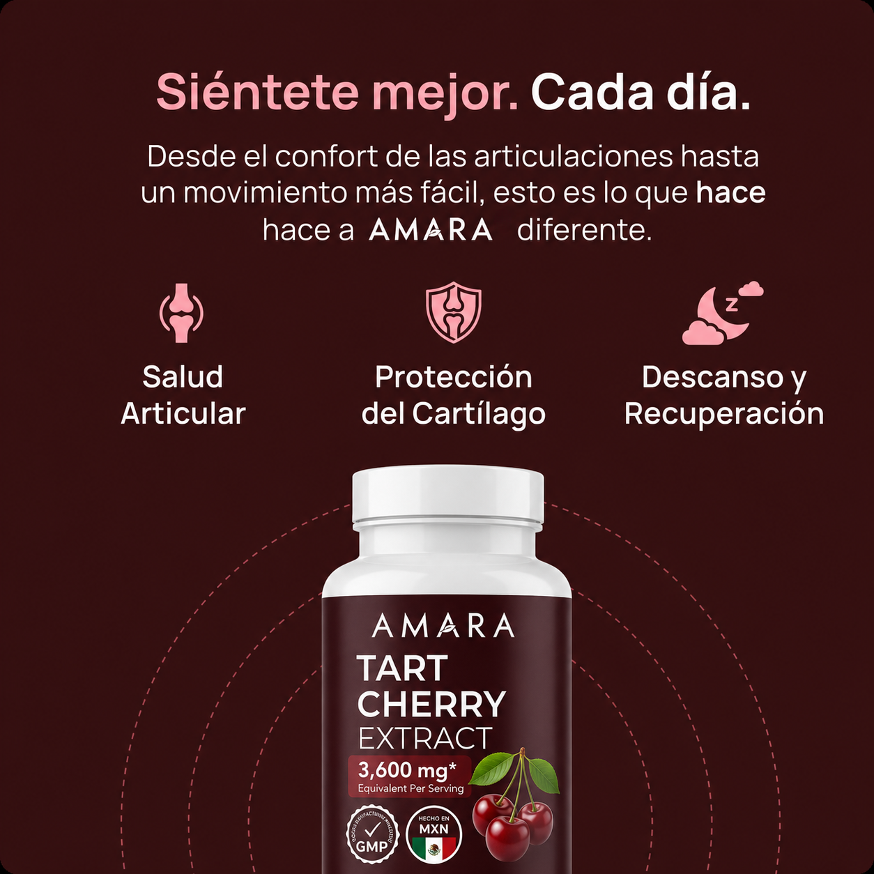 Amara Cápsulas Extracto de Cereza