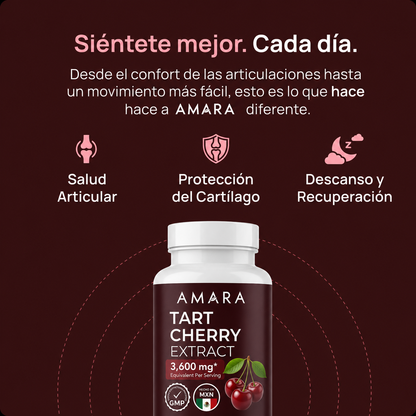 Amara Cápsulas Extracto de Cereza